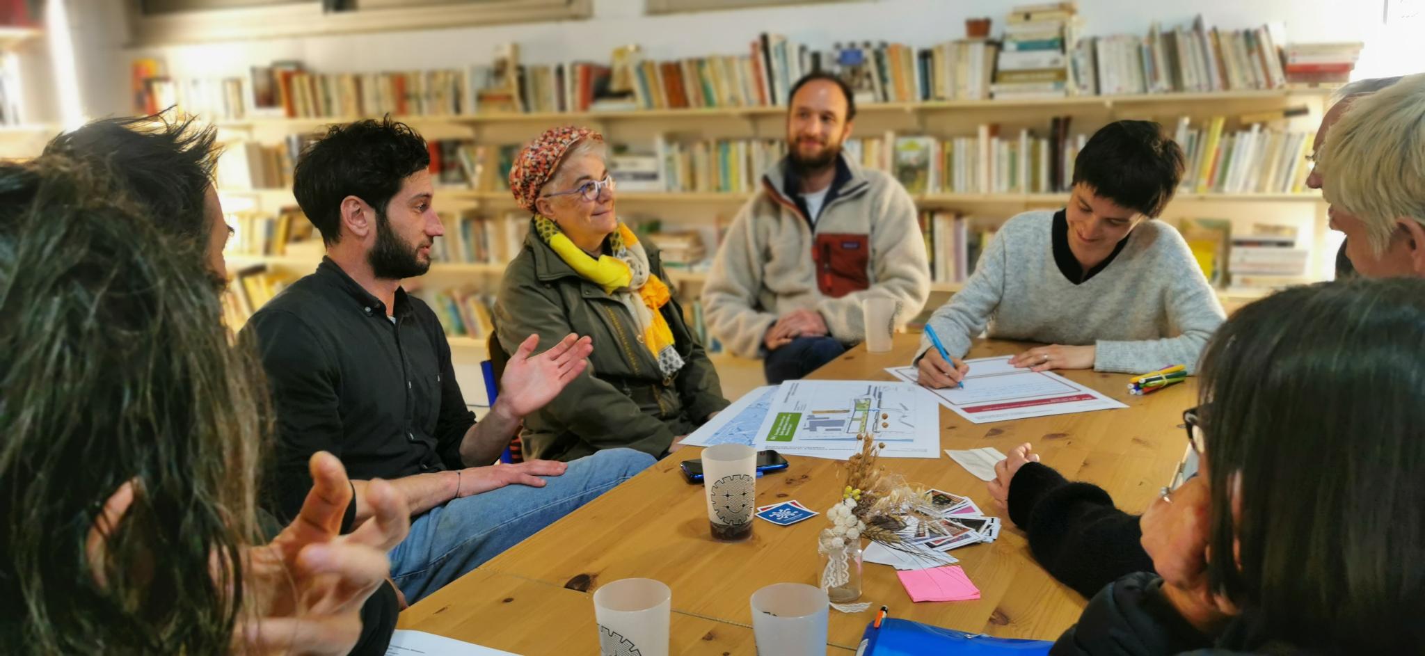 Photo de l'atelier à la Forêt électrique